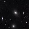 M84, M86 im Zentrum des Virgo-Galaxienhaufens