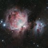 M42 - Orionnebel, 1350 Lj. 