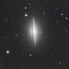 M104 - Sombrero-Galaxie, 12,4 Mpc